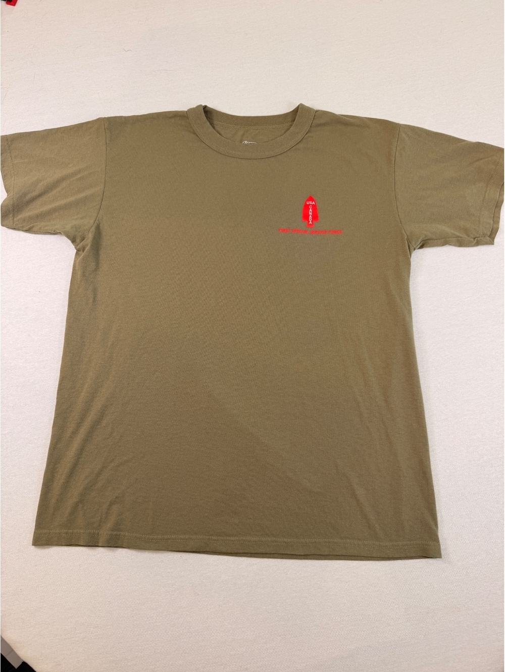 Soffe FSSF Black Devils Brigade Shirt Mens Large Olive